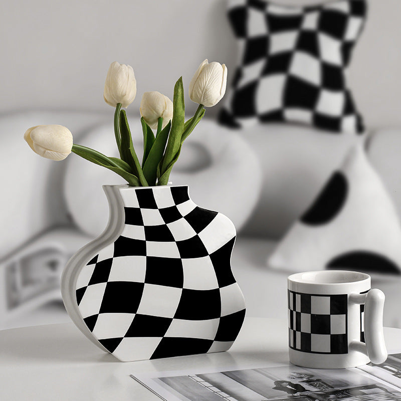 Vase "Le Damier"