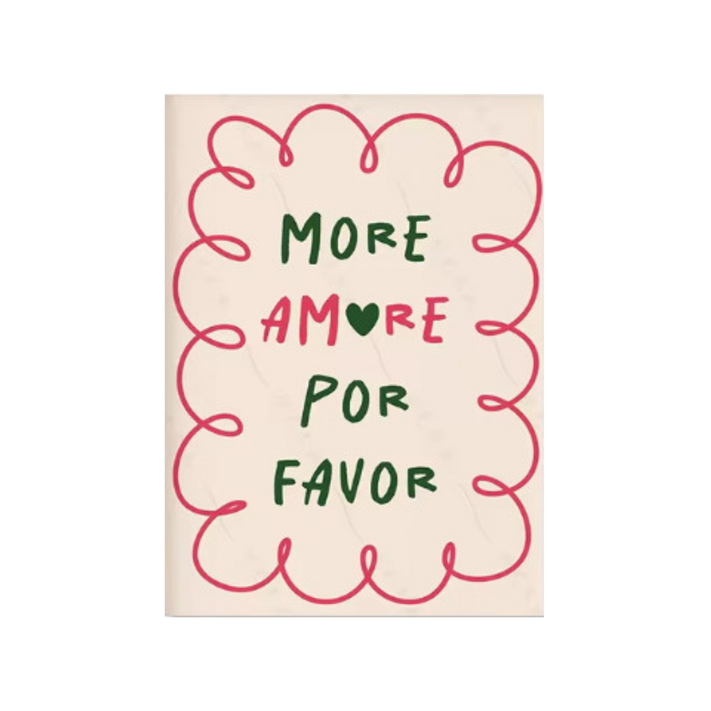 Poster "More amor por favor"