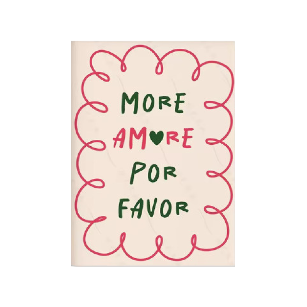 Poster "More amor por favor"