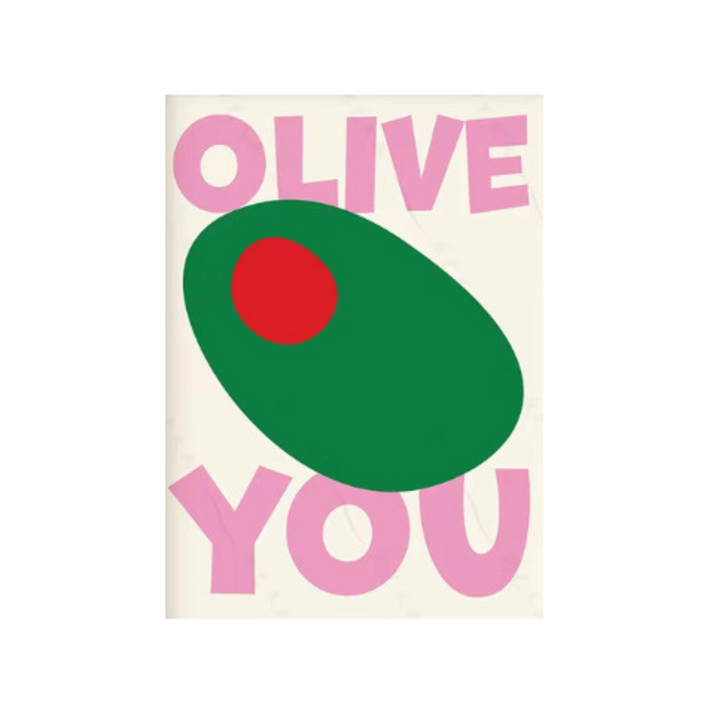 Poster "Olive you"