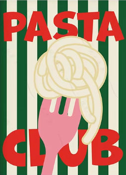 Poster "Pasta Club"