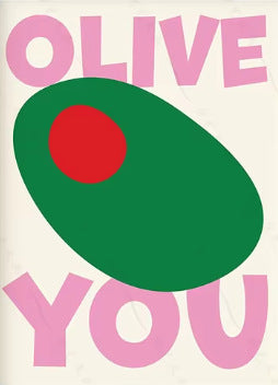 Poster "Olive you"