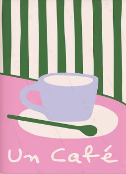 Poster "Un café"