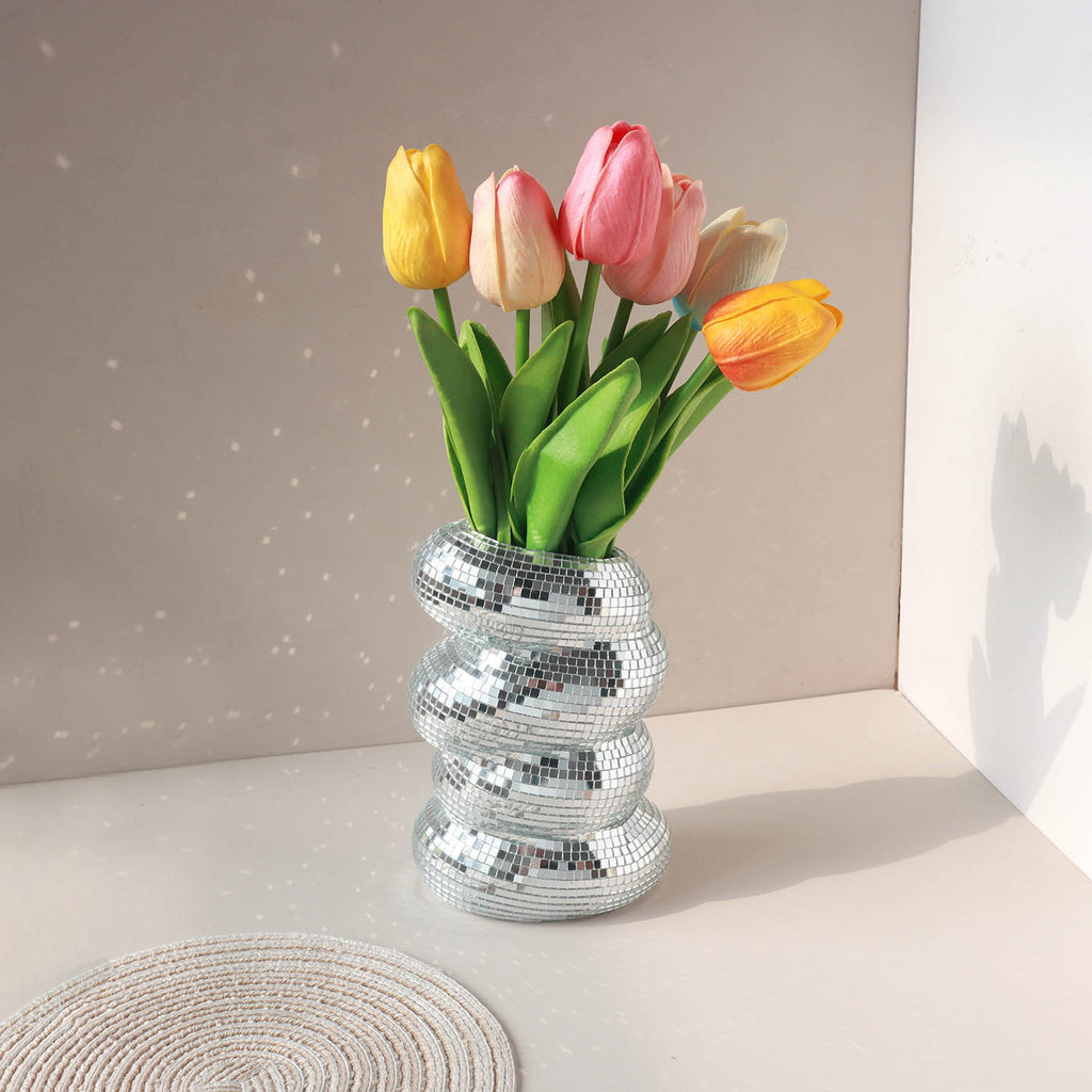 Vase "Disco flowers"